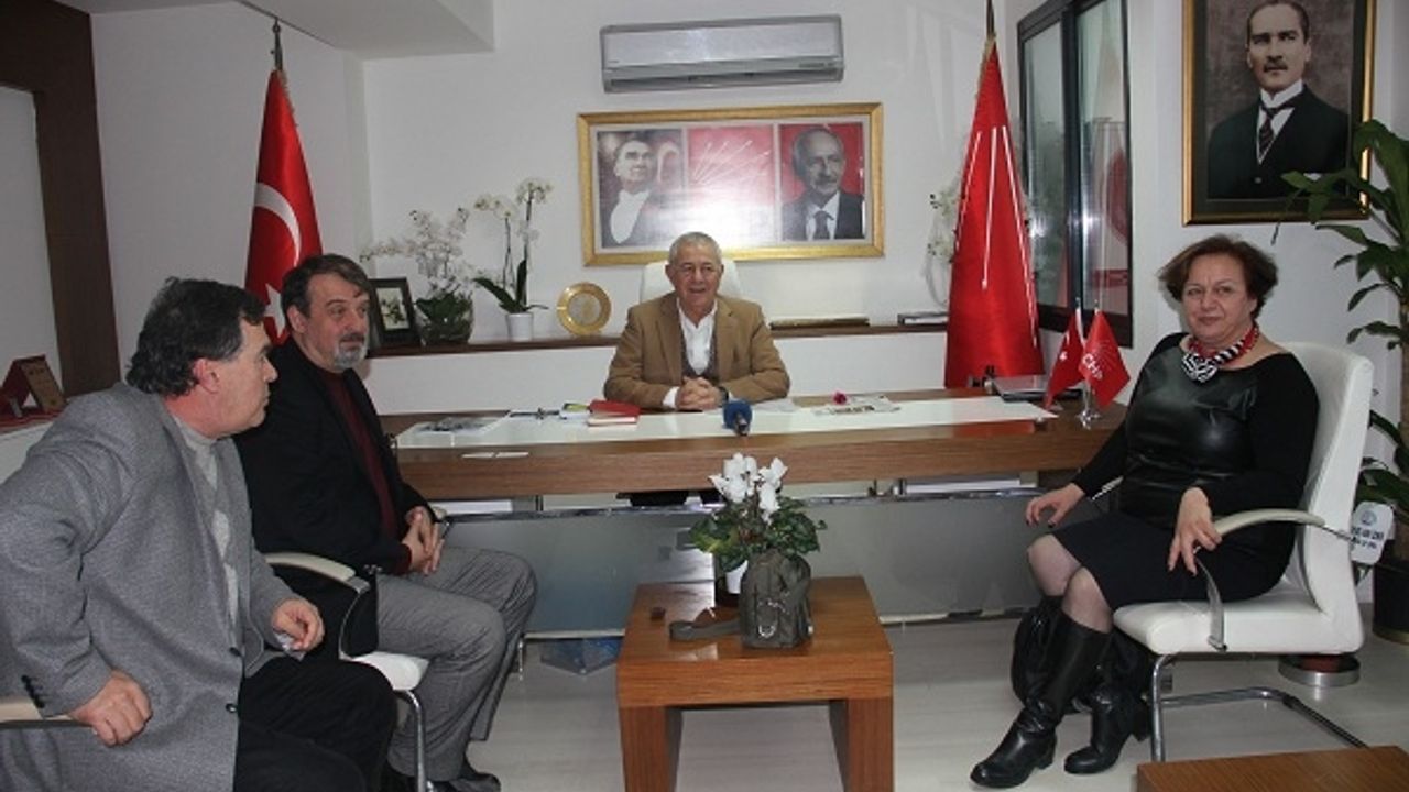 Gazeteciler Cemiyeti CHP'yi ziyaret etti