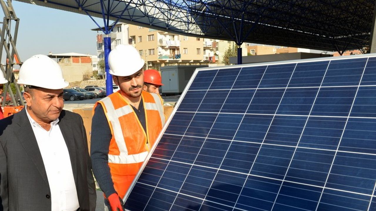 Çiğli Belediyesi'nden güneş enerjisinden elektrik üretimi