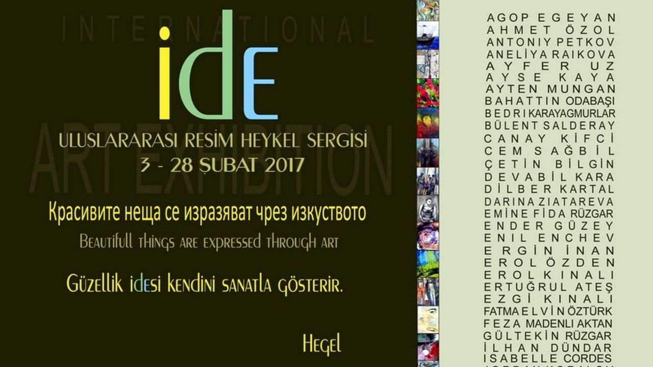 İzmir'de 55 sanatçılı sergi