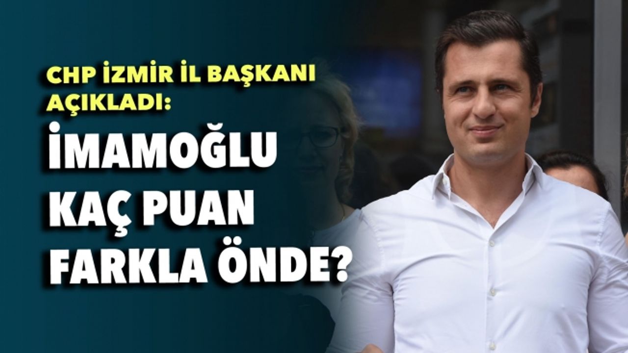 CHP İzmir'den İmamoğlu kampanyasına destek