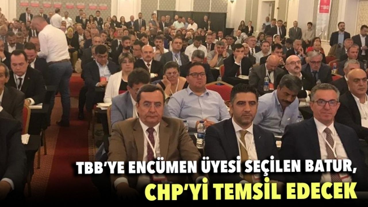 Batur, Türkiye Belediyeler Birliği’nin encümenine seçildi