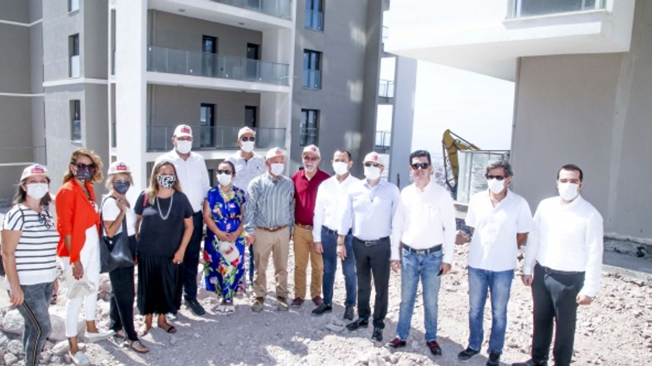 Gümrükçü, Ege-Koop Körfez Evleri'nde incelemelerde bulundu