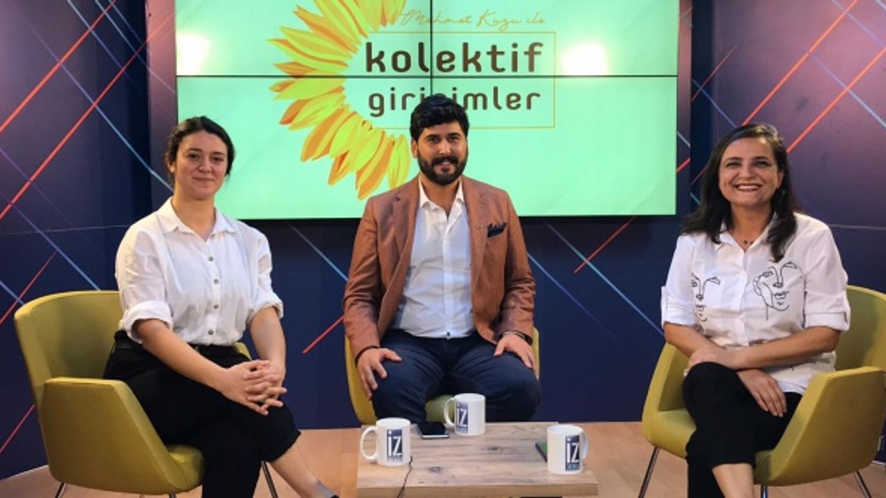 Halka Kooperatifi Koordinatörü Özge Sever ve Turna Kooperatifi ortağı Aslı Kaya İz Tv'ye konuk  oldu