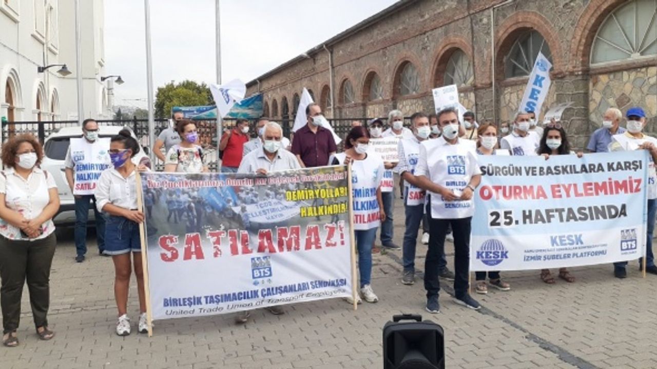 BTS sürgüne karşı tekrar toplandı: 'Bizi AKP'nin memuru yapmaya çalışıyorlar'