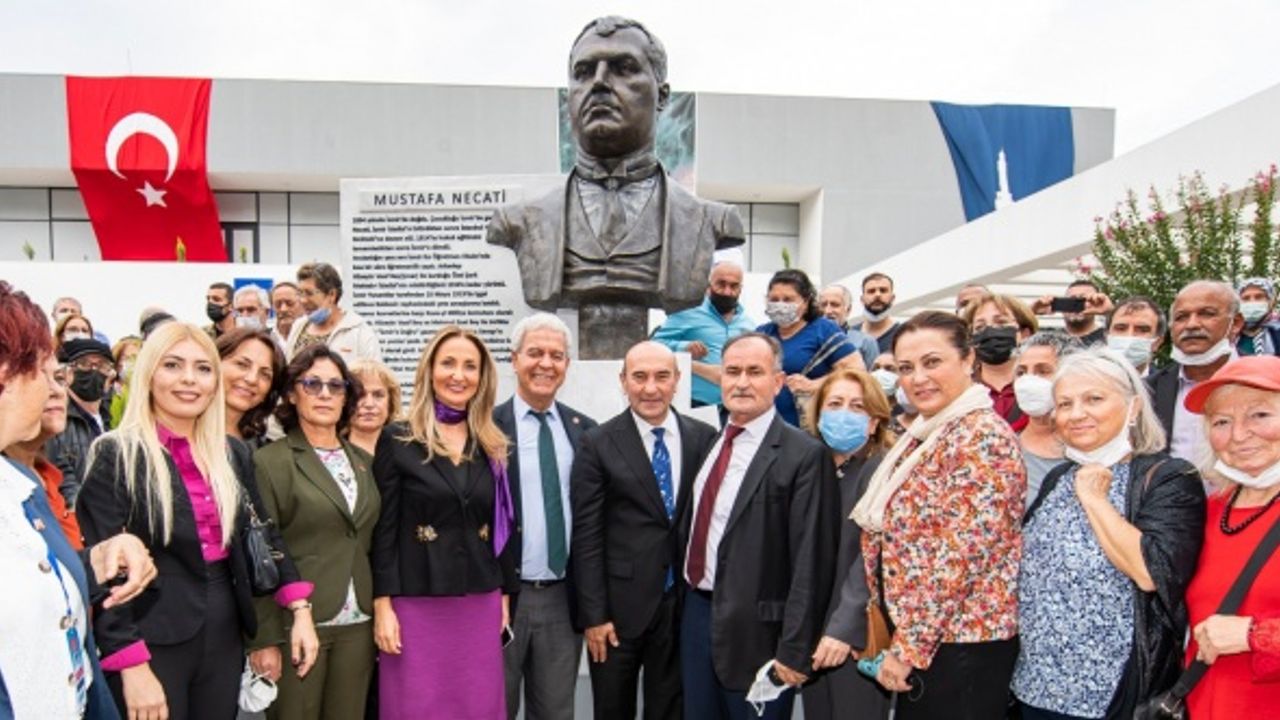 Mustafa Necati’nin adı kültür merkezinde ölümsüzleşti | Soyer: Büyüyen İzmir’in gelişimine güç verecek