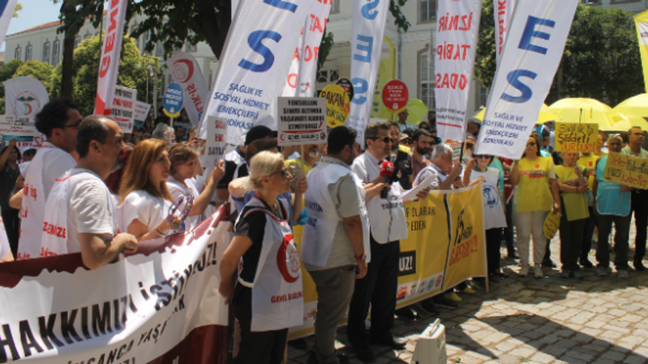 Sağlıkçılardan açıklama: Bugünkü G(ö)REV eylemimiz son değil