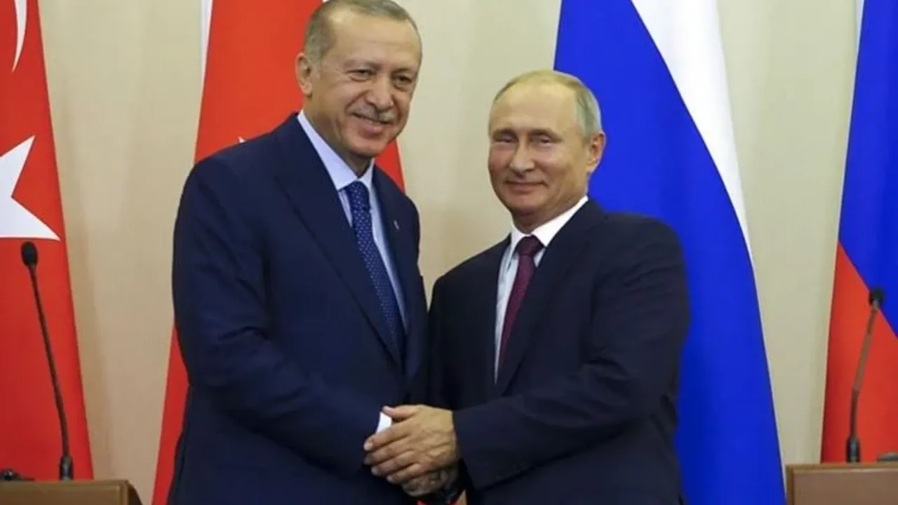 Cumhurbaşkanı Erdoğan, Rusya Lideri Putin ile görüştü