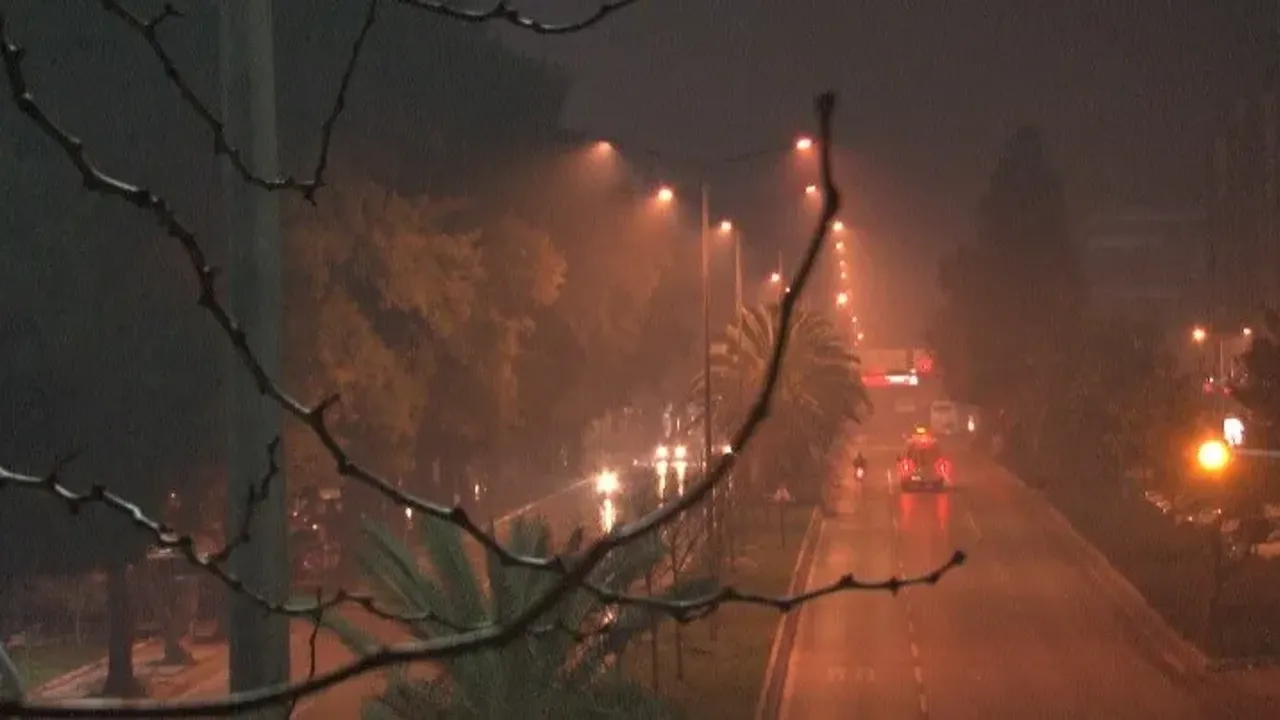 Hava kirliliği alarm veriyor: Dumanlar şehri kapladı