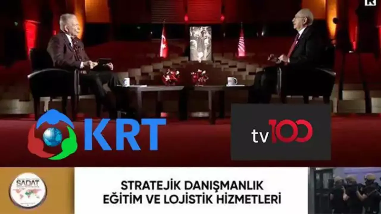 KRT ve Oda TV arasında ‘TV100’ gerginliği...