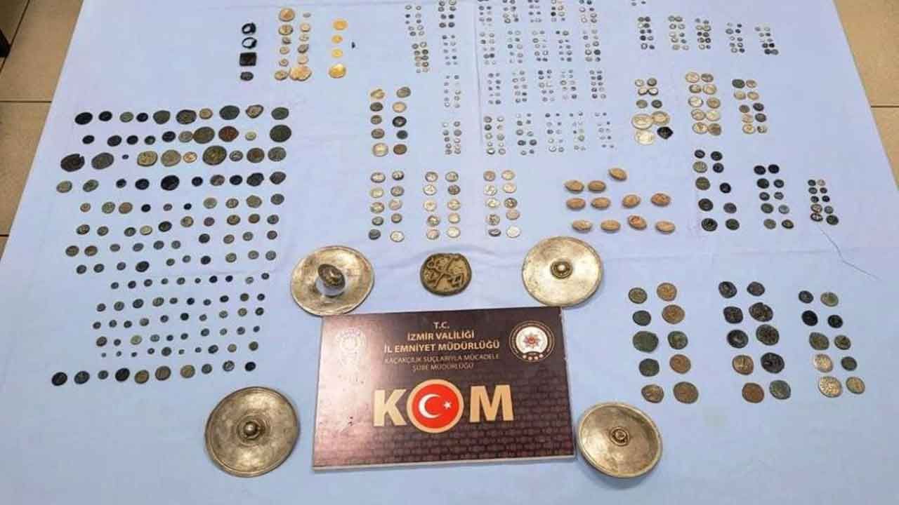 İzmir'de tarihi eser operasyonu: 1 kişi tutuklandı
