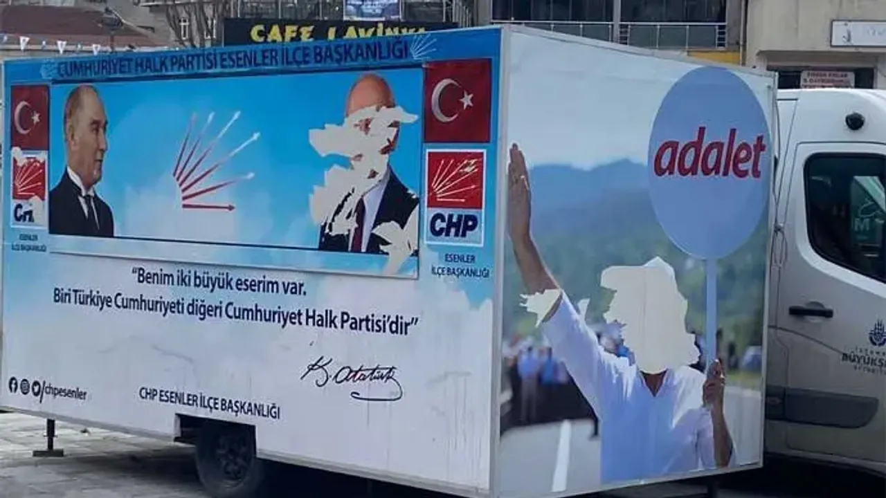 Kemal Kılıçdaroğlu afişine saldırı!