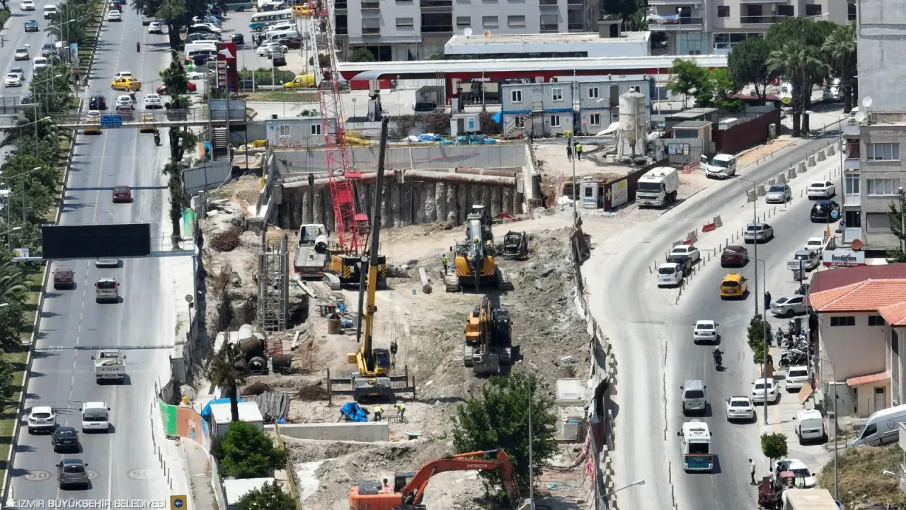 İzmir'in en büyük raylı sistem yatırımı: Buca Metrosu'nda çalışmalar tam gaz!