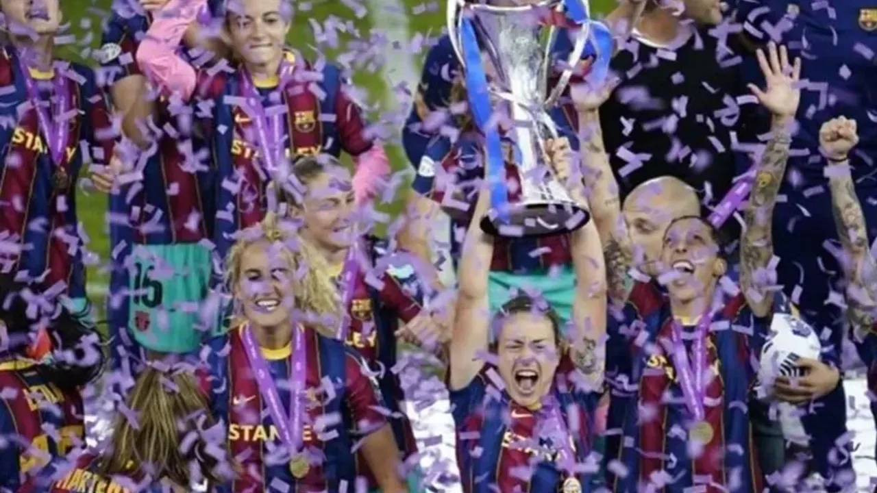 Kadınlar Futbol Şampiyonlar Ligi'nde kupa Barcelona'nın oldu
