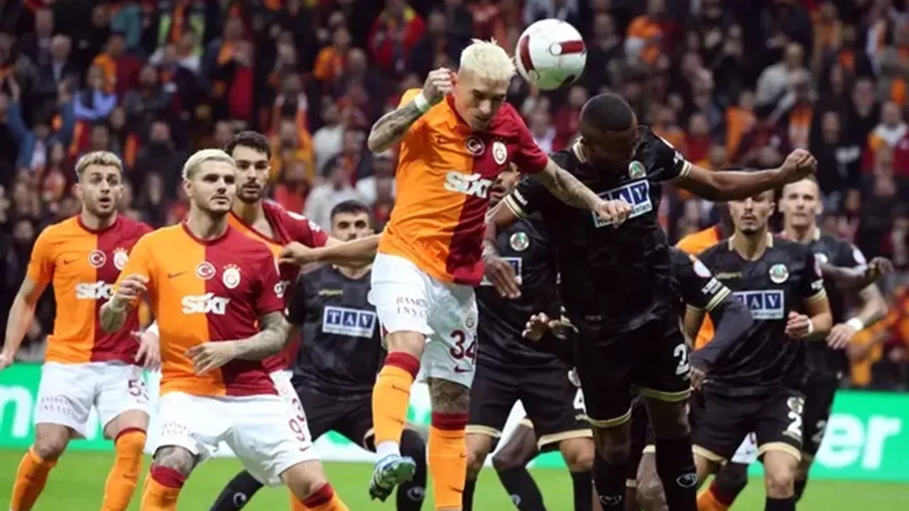 Galatasaray gol oldu yağdı: 4-0