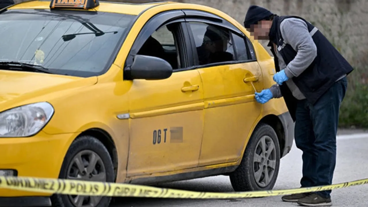 Ankara'da kan donduran cinayet! Eski kocası takside bıçakla boğazını kesti