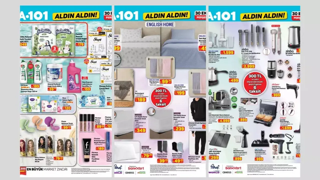 A101'e Stanley termos geliyor: 30 Ekim Perşembe 2025 A101 Aldın Aldın kataloğu açıklandı