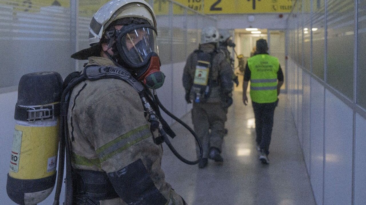 Önce deprem, sonra yangın… İzmir’de gerçeği aratmayan tatbikat!