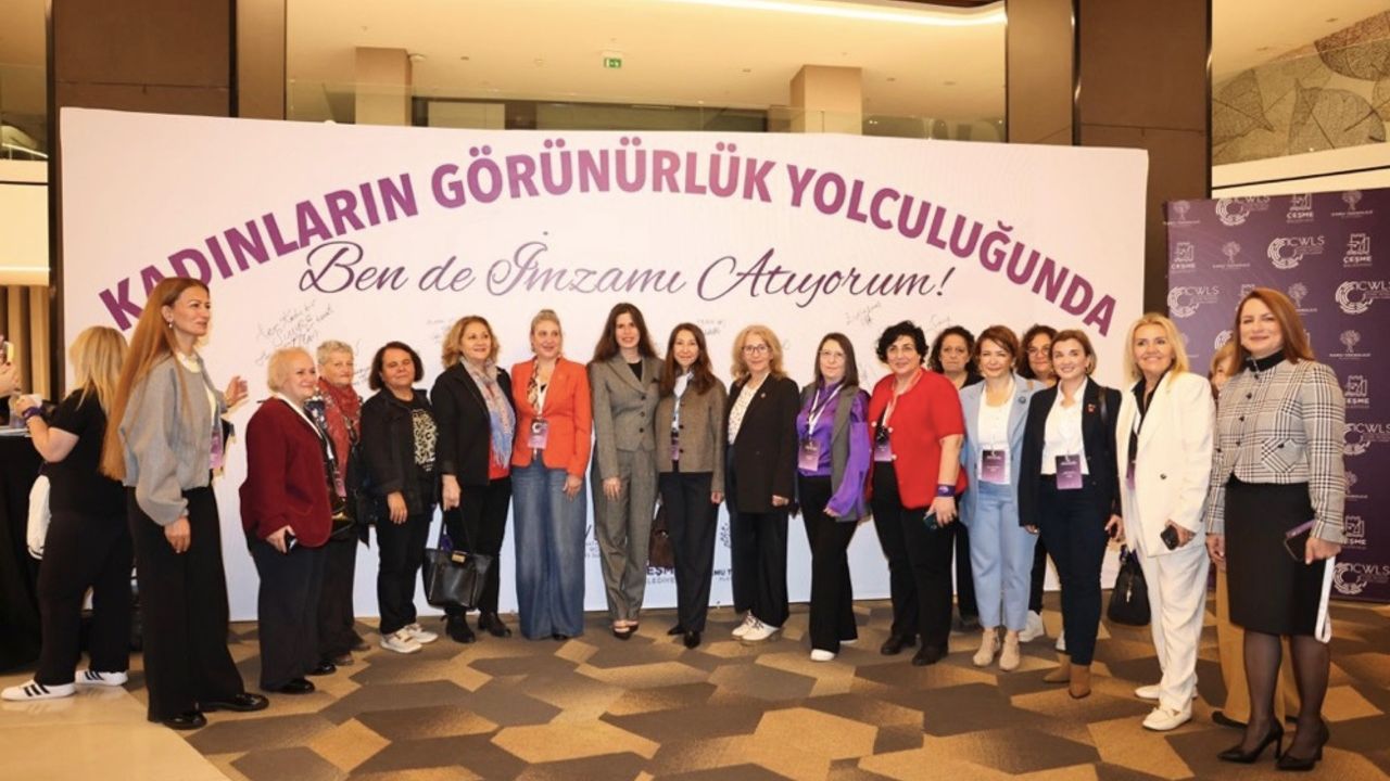 Çeşme’de uluslararası zirve: Kadın liderler buluştu