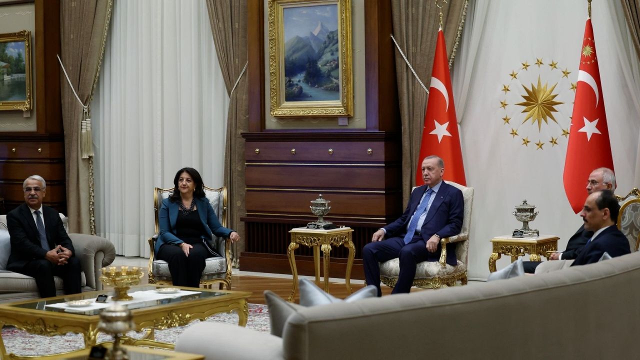 Erdoğan ve DEM Parti İmralı Heyeti görüşmesi sona erdi