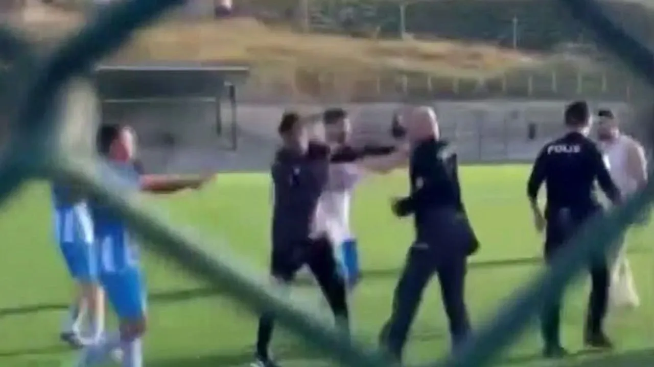 Futbol maçı kavga ile bitti: Polislere soruşturma başlatıldı!