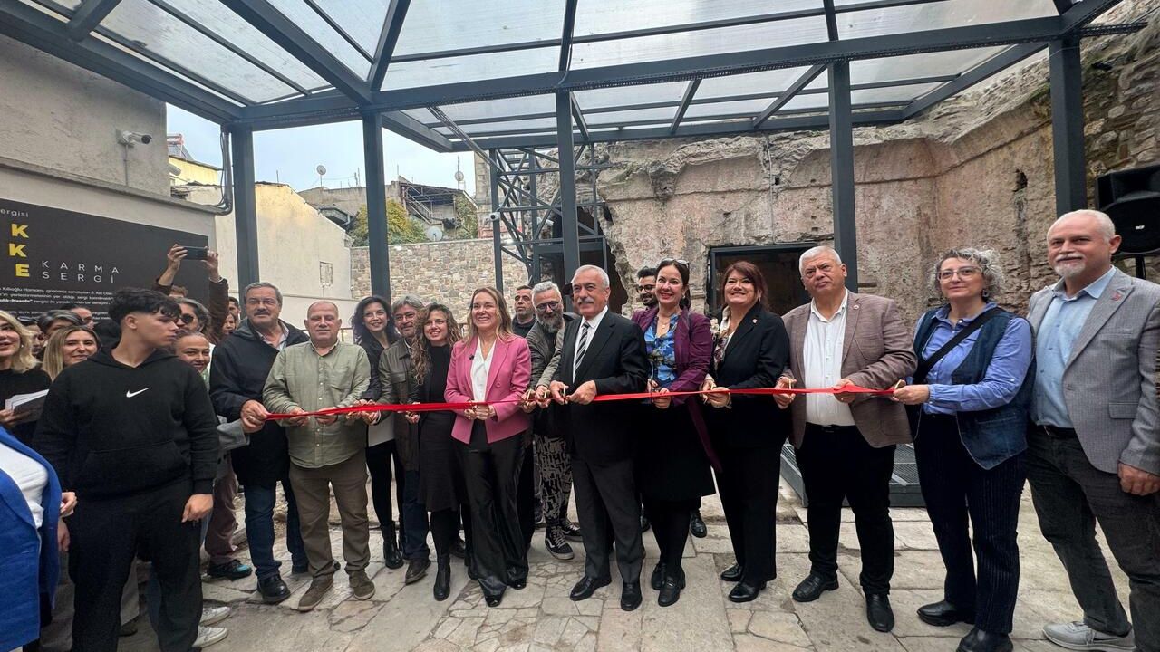 Tarihi Kıllıoğlu Hamamı, “Boşluk-Aralık-Mesafe” sergisiyle sanatseverlerle buluştu