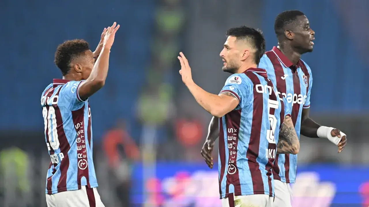Trabzonspor’dan net galibiyet