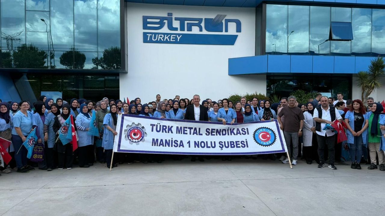 Manisa'da Bitron Elektromekanik ile Türk Metal Sendikası TİS'te anlaştı