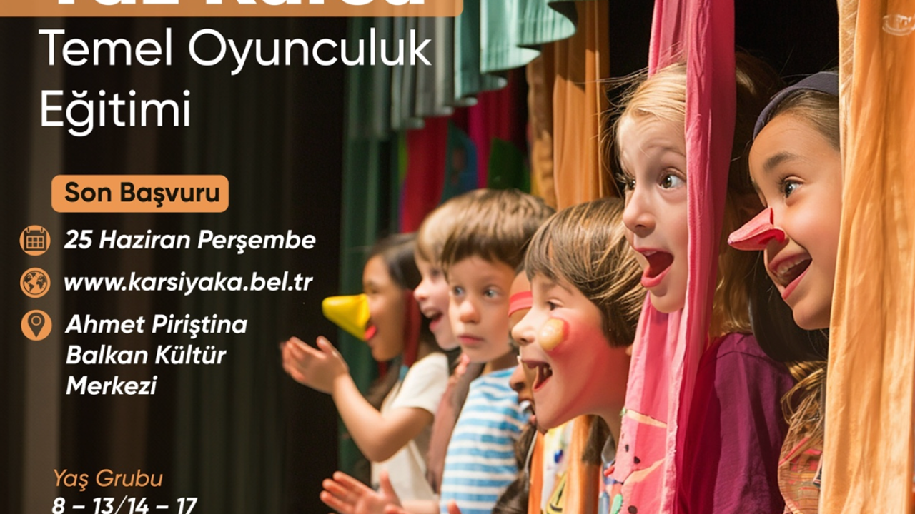 Sahnede olmak isteyenler için fırsat