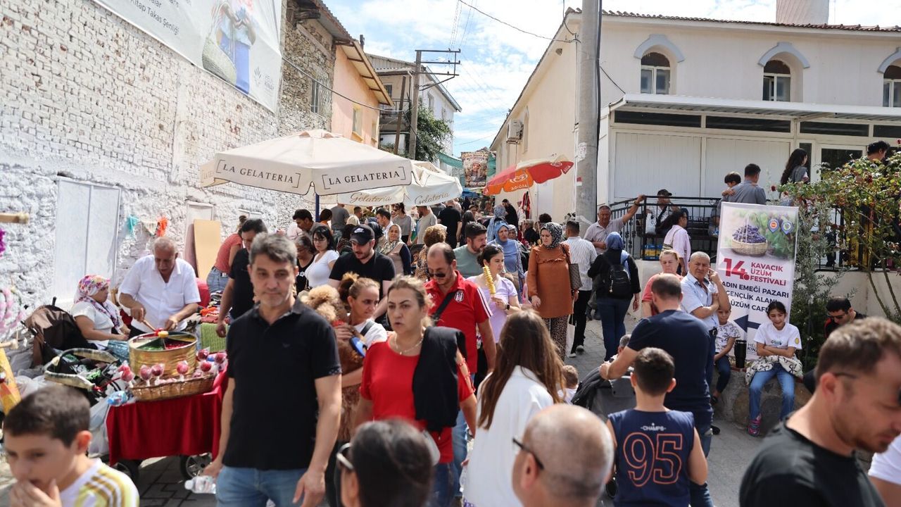 Kavacık’ta üzüm bereketi: Festivalde dolu dolu 2 gün!