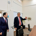 KKTC Cumhurbaşkanı Erhürman, Hristodulidis ile görüştü: Uzlaşma sağlanamadı!