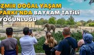 İzmir Doğal Yaşam Parkı'nda bayram tatili yoğunluğu