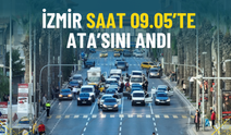 İzmir saat 09.05’te Ata’sını andı