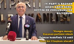 Genç: Keyfini de zorluğunu da biliyorum
