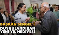 Başkan Sengel'i duygulandıran yeni yıl hediyesi