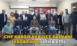 CHP Karşıyaka İlçe Başkanı Koç, istifa etti