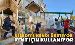 Belediye kendi üretiyor, kent için kullanıyor