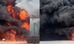 İzmir Aliağa'daki yangın kontrol altında ama hasar büyük!