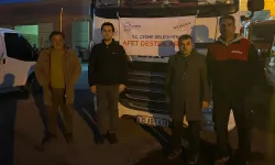 Çeşme’nin yardım tırları o başkana emanet!