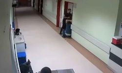 Hastanede deprem anı! Sağlık çalışanları ne yapacağını şaşırdı!