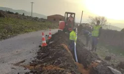 Aliağa’da 3,5 kilometrelik içme suyu iletim hattı