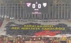 Cezalar yıldırmadı! Göztepe taraftarı 'hükümet istifa' sloganı attı!