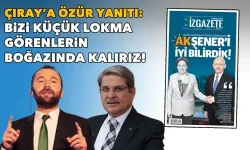 İYİ Partili Aytun Çıray’a özür yanıtı: Bizi küçük lokma görenlerin boğazında kalırız!