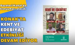 Konak'ta Kent ve Edebiyat etkinliği