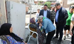 Tugay ve Foggo, Örnekköy’lüler ile bayramlaştı