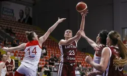 A Milli Kadın Basketbol Takımı’ndan Letonya’ya fark