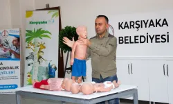 Programı her ay yenileniyor: Karşıyaka'da ilk yardım kursları