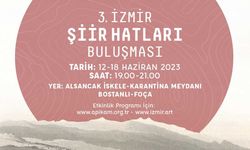 İzmir'de Şiir Hatları Buluşması başlıyor