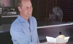 Görenler şoka girdi: Prens William’dan burger servisi