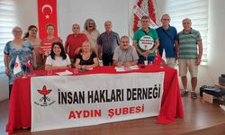 İnsan Hakları Derneği Aydın şubesi yeni başkanı belli oldu