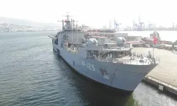 TCG Osmangazi gemisi İzmir'den Libya'ya hareket etti